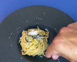 Foto del paso 7 de la receta: Pasta carbonara saludable con calabacín
