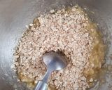 Foto del paso 1 de la receta: Galletas de avena y plátano con miel