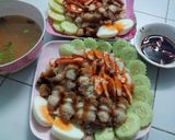 รูปขั้นตอนการทำที่ 7 ของ ข้าวหมูแดง+หมูกรอบ