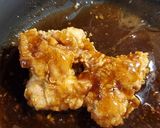 A picture of step 4 of Crispy Honey Garlic Chicken.