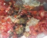A picture of step 1 of Kaleji Gurda Masala.