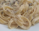 Foto del paso 3 de la receta: Carbonara vegetariana 🍄