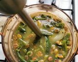 Foto del paso 3 de la receta: Sopa de chile poblano y pistache