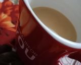 A picture of step 2 of Doodh Patti.