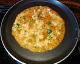 A picture of step 5 of Instant Suji Chilla.