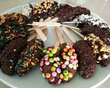 Foto langkah ke 8 dari resep Pisang coklat leugit.