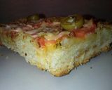Foto del paso 8 de la receta Focaccia de ajo (Con tomate, queso y aceitunas)