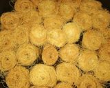 A picture of step 5 of Kunafa (Bird’s Nest Kunafa) 😋😋.