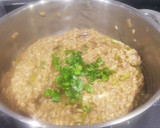 Foto del paso 2 de la receta: Risotto con setas y espárragos con toque de gorgonzola