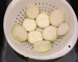 A picture of step 1 of Eggplant Parmesan.