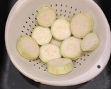 A picture of step 1 of Eggplant Parmesan.