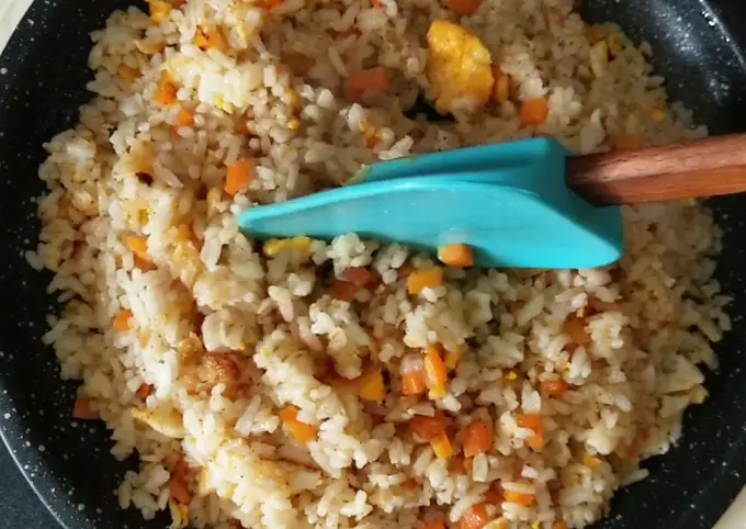 Langkah-langkah untuk membuat Resep Nasi Goreng Simple Sarapan