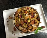 A picture of step 4 of Kashmiri Pulao.