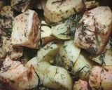 Foto del paso 3 de la receta: Papas y Batatas al Horno con Romero y Tomillo
