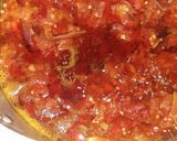 A picture of step 3 of Beans with dryfish.