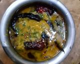 A picture of step 4 of Dhaba style dal palak.