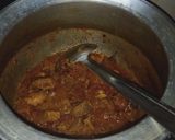 A picture of step 2 of Arvi gosht.