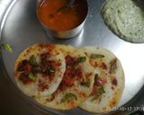 ઉત્તપમ & ચટણી (Uttapam & Chutney Recipe In Gujarati) રેસીપી સ્ટેપ6ફોટો