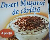 Pas rețetă Desert mușuroi de cârtiță 🧁🧁 1 fotografie