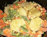 A picture of step 2 of Lamb stew.