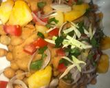 A picture of step 3 of Khatti mithi chana chat👈کھٹی میٹھی چنہ چاٹ👉.
