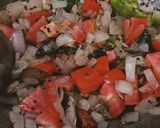 A picture of step 7 of Kathiyawadi Masala Khichdi.