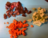 Foto del paso 1 de la receta: Ensalada de garbanzos y granada