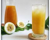Foto langkah ke 5 dari resep Home Made Passion Fruit Syrup.