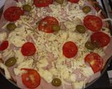 Foto del paso 6 de la receta: Pizza de pollo (masa a base de pollo, huevos y avena)