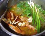 Hình bước làm 5 của món Bún ghẹ