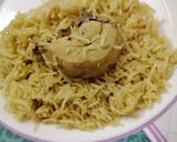 A picture of step 6 of Chicken pulao.