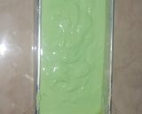 Foto langkah ke 4 dari resep Bolu kukus pandan toping keju & meses.