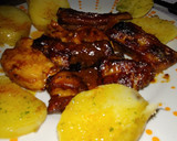 Foto del paso 11 de la receta: Pollo y costilla al BBQ SAKi.Receta fácil y rápida