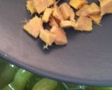 A picture of step 1 of Green Grapes Sorbet.