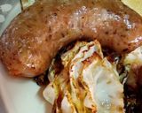 Foto del paso 4 de la receta: Chorizos de 🐷 con repollo en la air-fryer