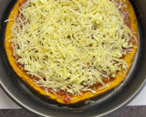 Foto del paso 4 de la receta: Pizza crocante de harina de garbanzo y calabaza