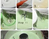 Foto langkah ke 2 dari resep Chiffon Pandan Tepung Beras (gluten free) Super Simple.