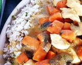 Une image de l'étape 6 de Blanquette de poulet en cocotte Magimix.