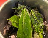 Hình bước làm 1 của món Xôi Lá Cẩm Sầu Riêng