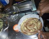 A picture of step 4 of Marble cake.