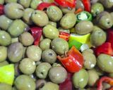 صورة لخطوة 1 من وصفة مونة الزيتون الأخضر