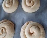 A picture of step 4 of Vegan Tahini Cocoa Rolls (Tahini with Cocoa Filling)《~Super~》🎈.