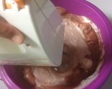 Foto langkah ke 5 dari resep Puding coklat terapung#BikinRamadanBerkesan.