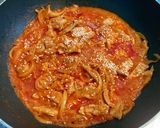 รูปขั้นตอนการทำที่ 5 ของ หมูผัดซอสโคชูจังเฮลตี้