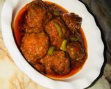A picture of step 7 of Meatball stew.
