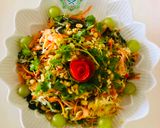 Hình bước làm 4 của món Nộm su hào, cà rốt chay