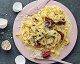 Foto del paso 4 de la receta: Fetuccini Con Salsa Carbonara