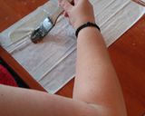 A picture of step 8 of Galaktoboureko Rolls.