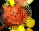 A picture of step 4 of Watermelon slush.