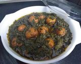 A picture of step 9 of Spinach Kofta(chicken ball).